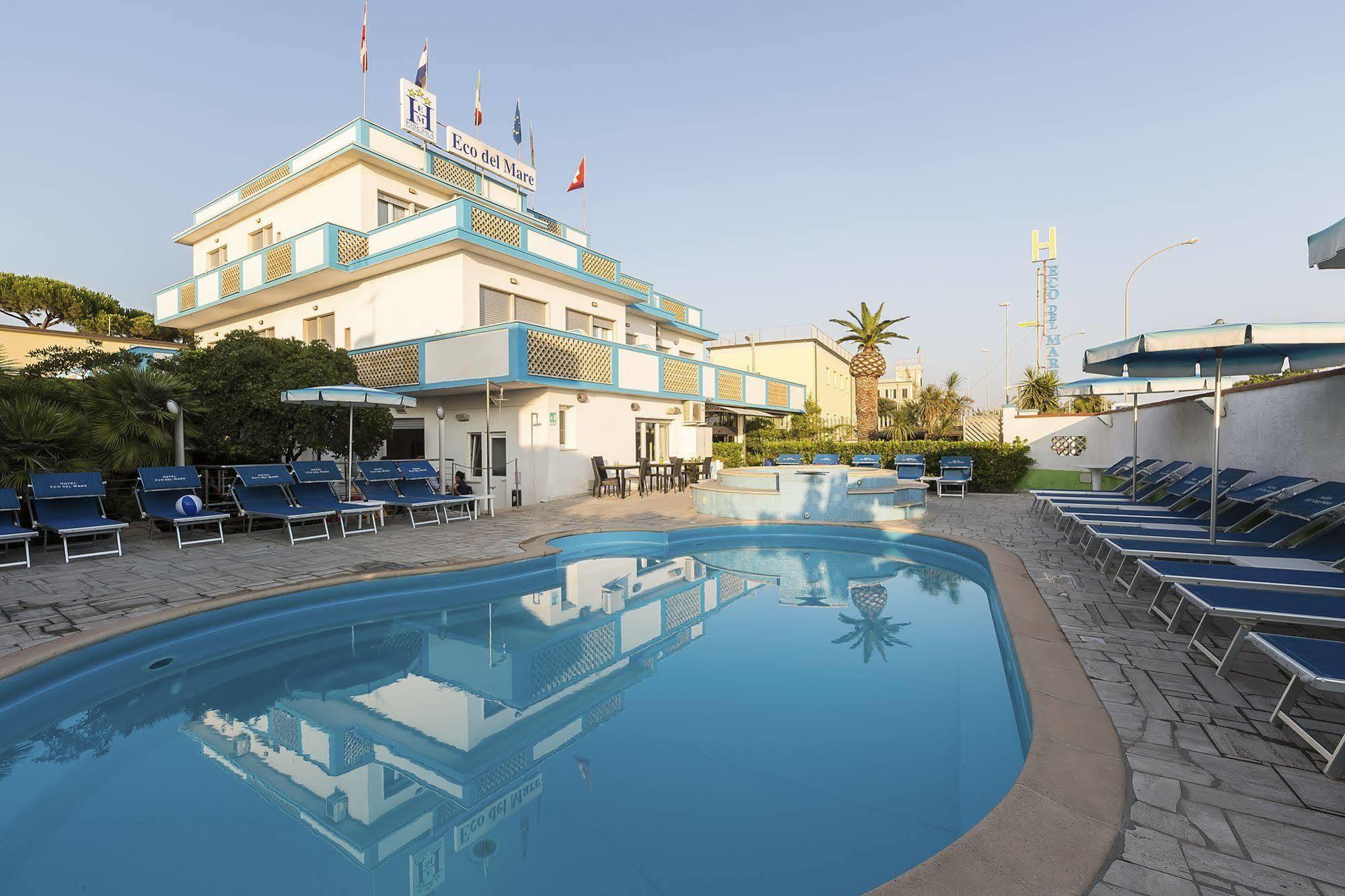 Hotel Eco Del Mare Marina di Massa Dış mekan fotoğraf